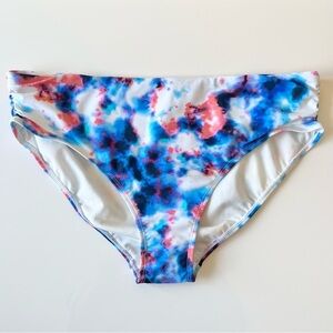 TIME and TRU Ruched High Waisted Bikini Bottoms Size XL